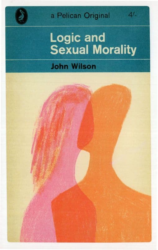 Logic & Sexual Morality John Wilson 1965 Book Postcard