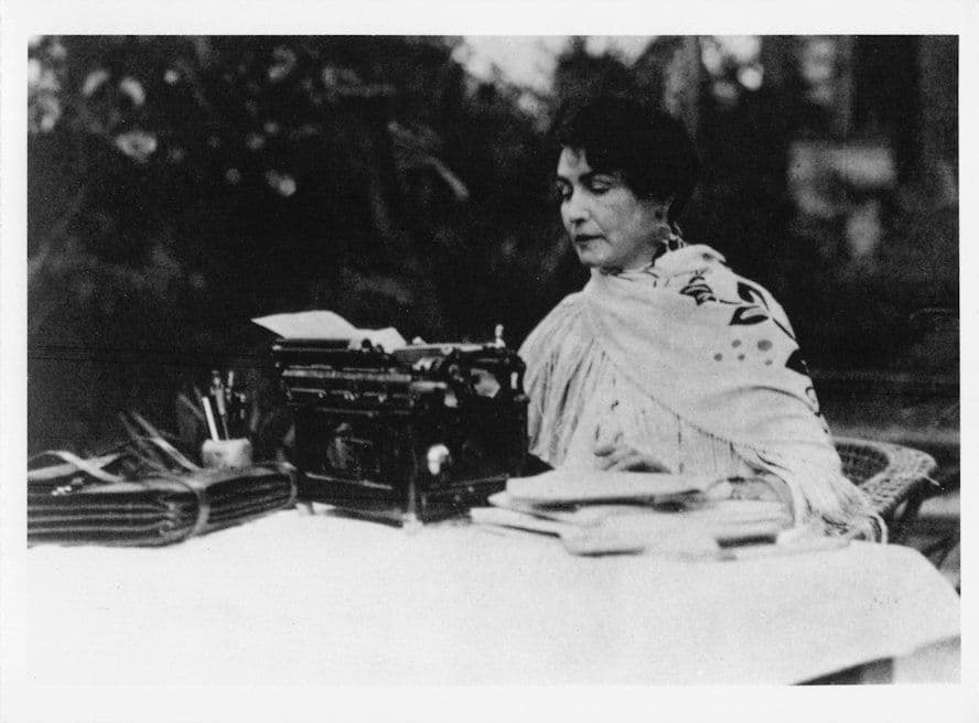 Lois Weber Old USA Suffragette Birth Control Film Director Photo Postcard