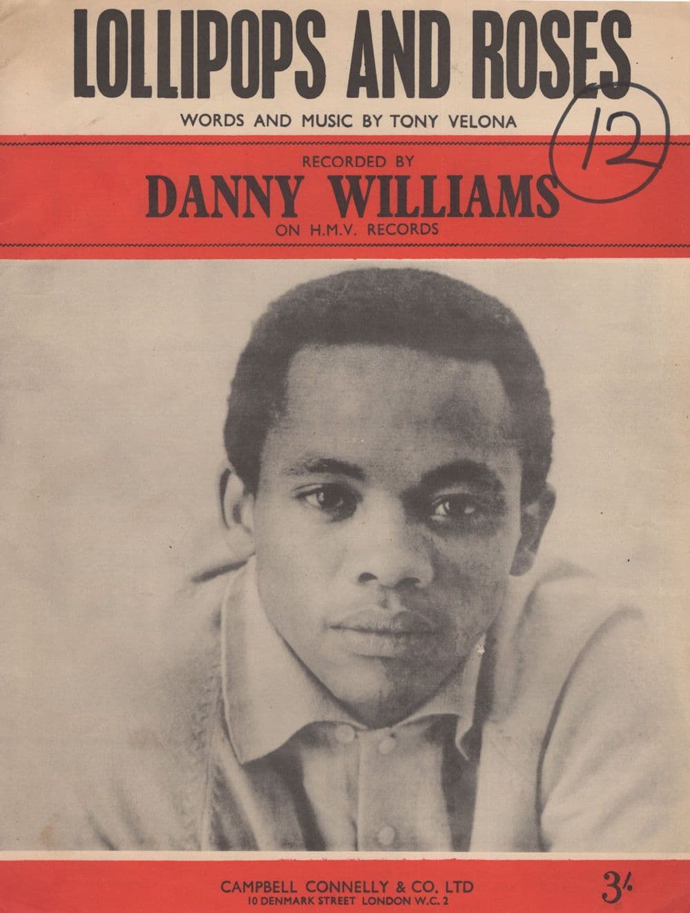 Lollipops & Roses Danny Williams Sheet Music