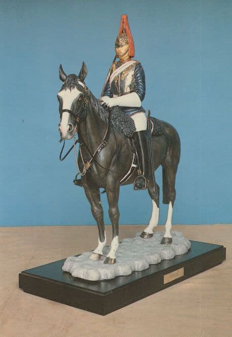 London Bomb Attack Sefton Survivor Military Statue Postcard