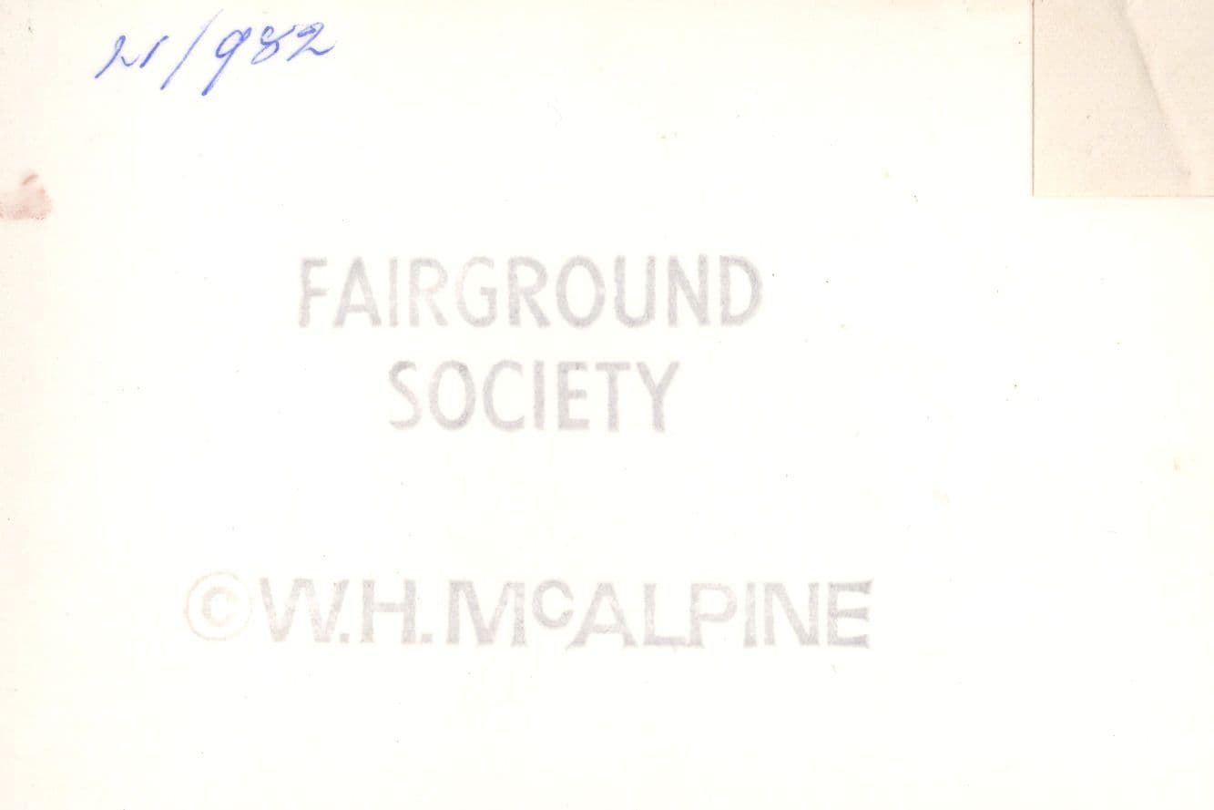 London J Salmon & Sons Bus Fair Big Dipper Fairground Society Photo