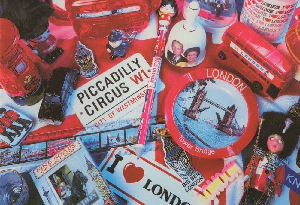 London Sentry Toy Soldier Pen Pillar Box Bus Toys Postcard