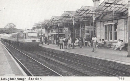 Looughborough Train Railway Station 2x Rare Postcard s