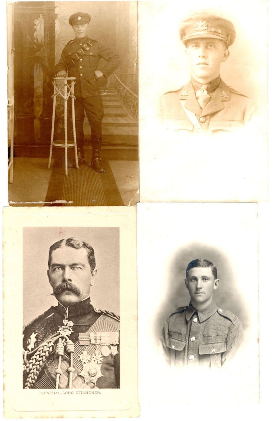 Lord Kitchener WW1 Soldier 4x Portrait War Postcard s