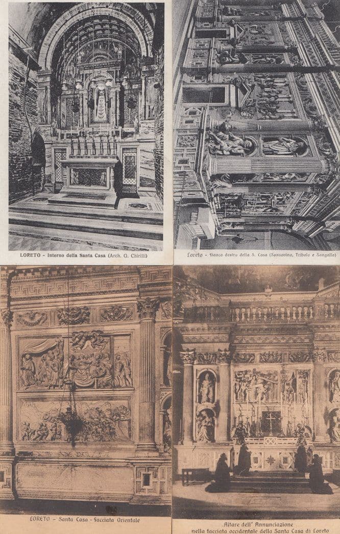 Loreto Della Santa Casa 4x Antique Religious Postcard s