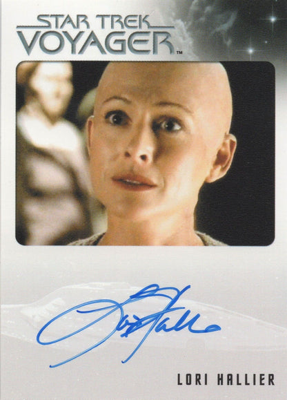 Lori Hallier Star Trek Voyager Hand Signed Autograph Card