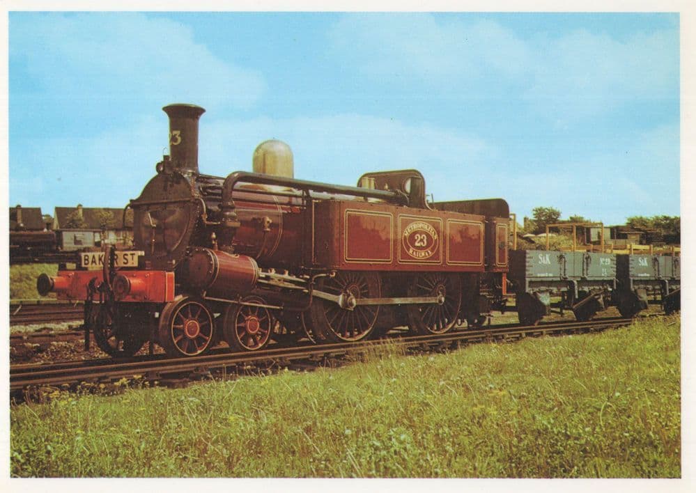 LTM 38 2R Metropolitan Railway Class 4-4-0 1866 Train Postcard