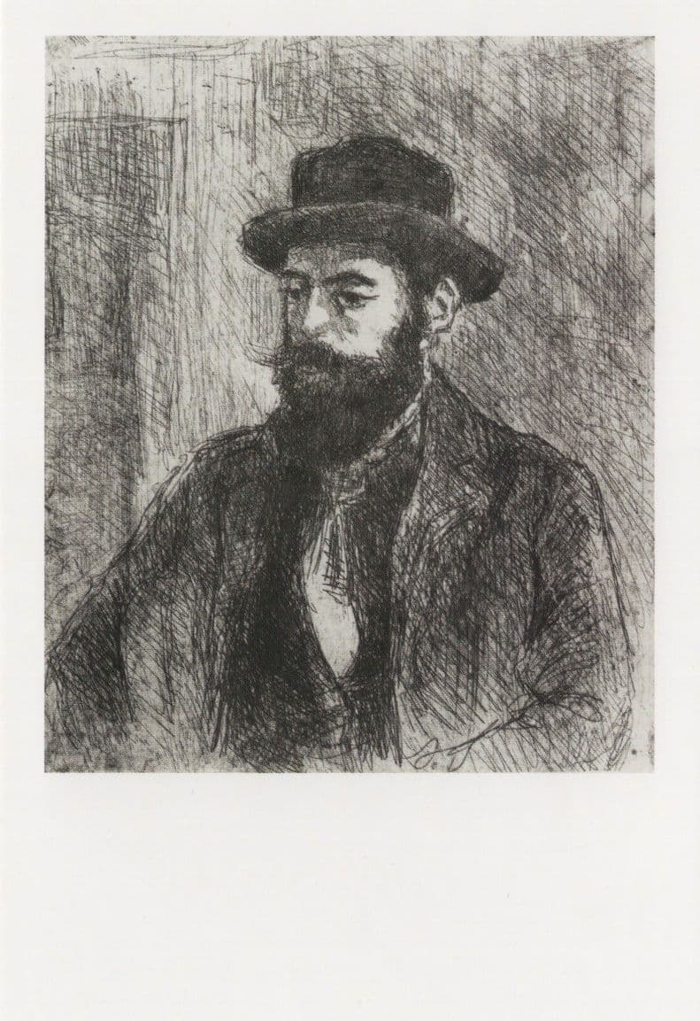 Lucien Pissarro Anglo French Painter London Gallery Painting Postcard