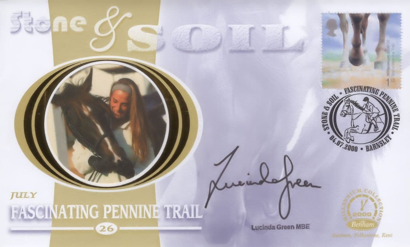 Lucinda Green Gold Medal Equestrian Sports Hand Signed FDC