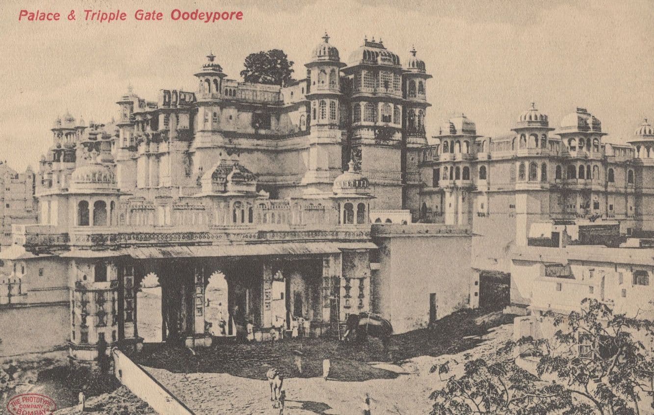 Lucknow Hosainabad Emambara Chutter Munzil India 3x Old Postcard s