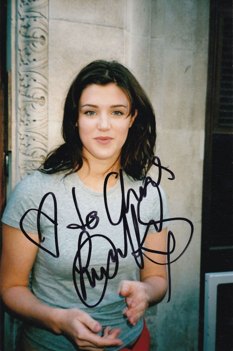 Lucy Griffiths of Maid Marian Robin Hand Signed Photo