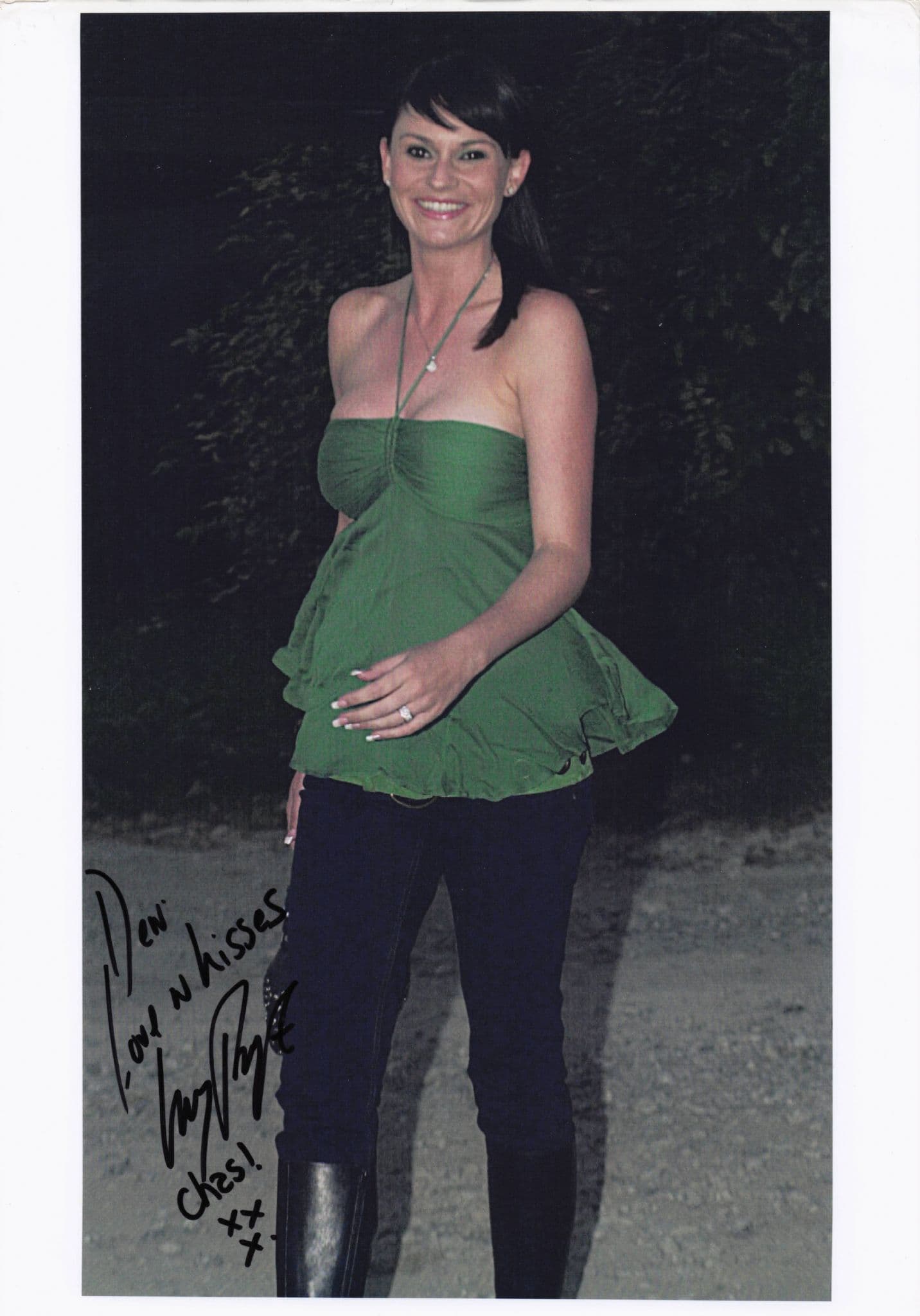 Lucy Pargeter Chastity Dingle Emmerdale 12x8 Sexy Hand Signed Photo