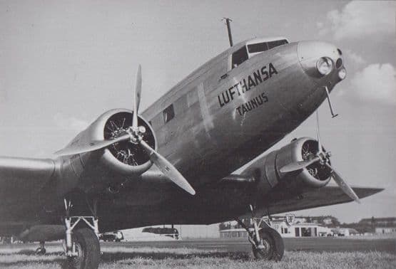 Lufthansa Taurus D-ABEQ German Plane Rare Propellor Postcard s