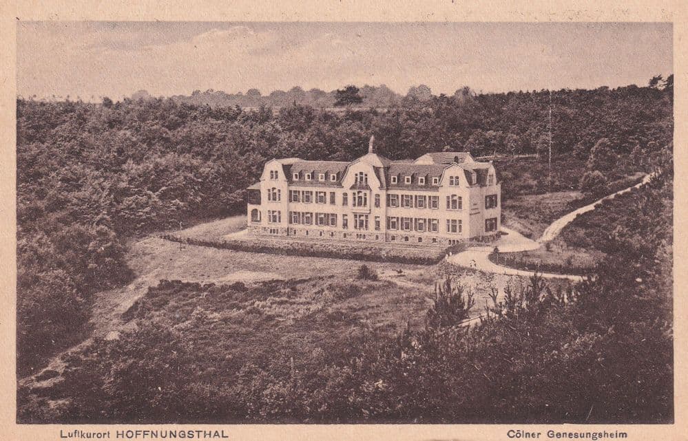 Luftkurort Colner Genesungsheim German Postcard