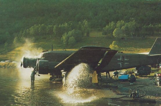 Lufttransportgeschwader 62 in Nordnorwegen 1986 Military Plane Aircraft Postcard