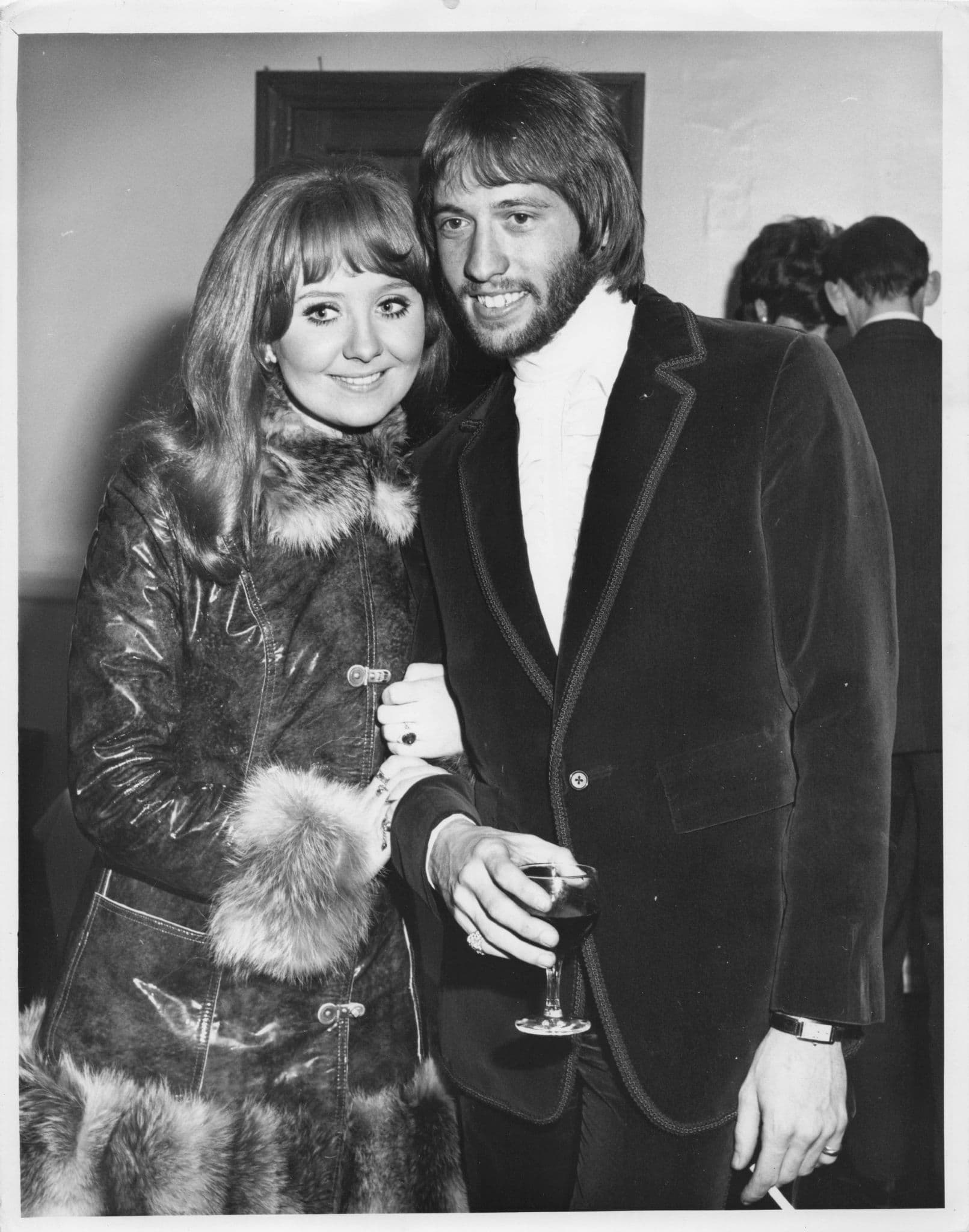 Lulu & Bee Gees Lover St Valentines Day 1969 Large Press Photo