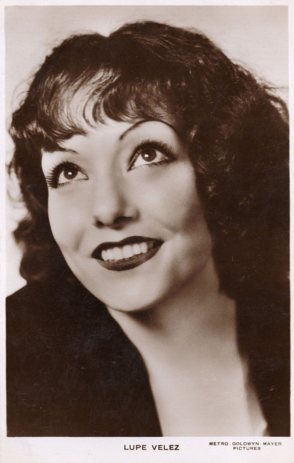 Lupe Velez MGM Film Hollywood RARE Real Photo Postcard