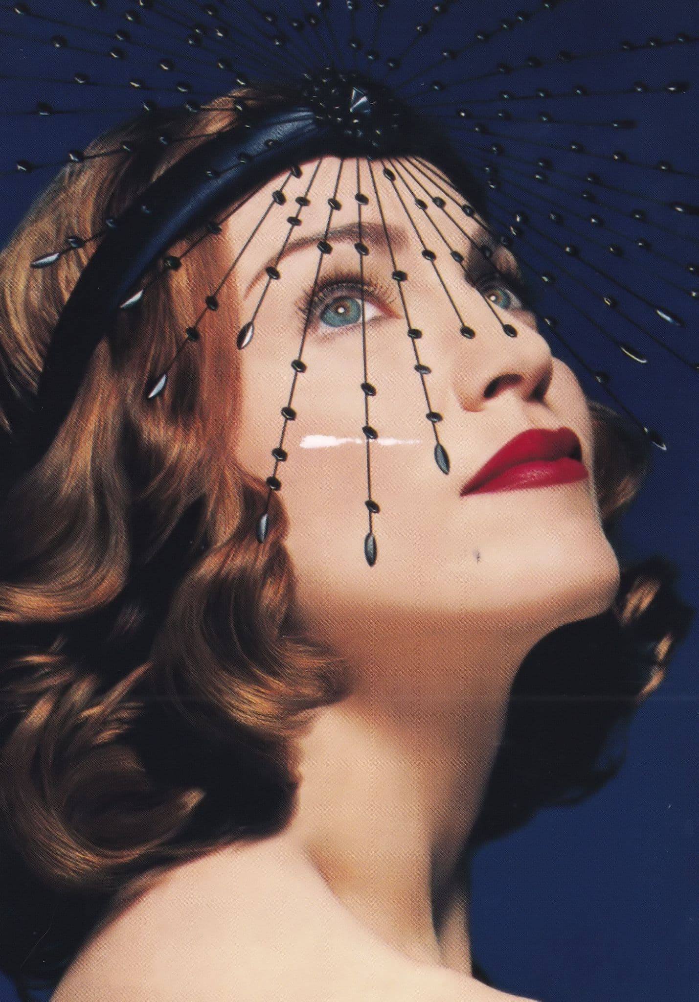 Luscious Moistere Lipstick 1940s Era Advertising Glamour Postcard