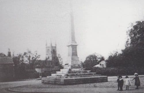 Lutterworth Wycliffe War Memorial Historical Society Rare Postcard