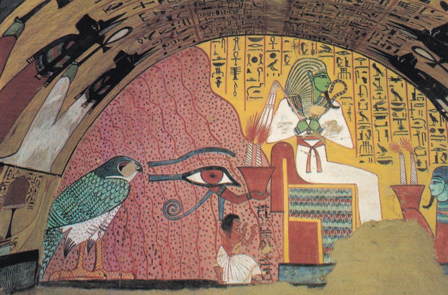 Luxor Tomb Of Inherka Egyptian Postcard