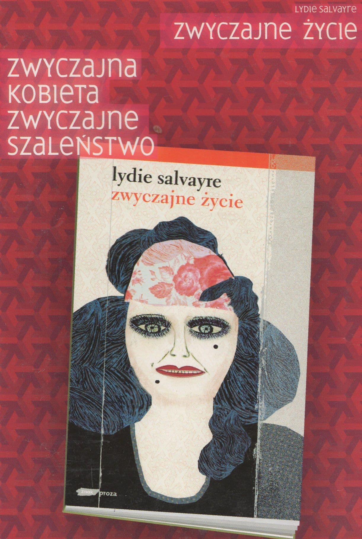 Lydie Salvayre Book Polish Advertising Postcard
