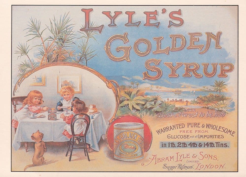 Lyle's Golden Syrup Advertising Postcard