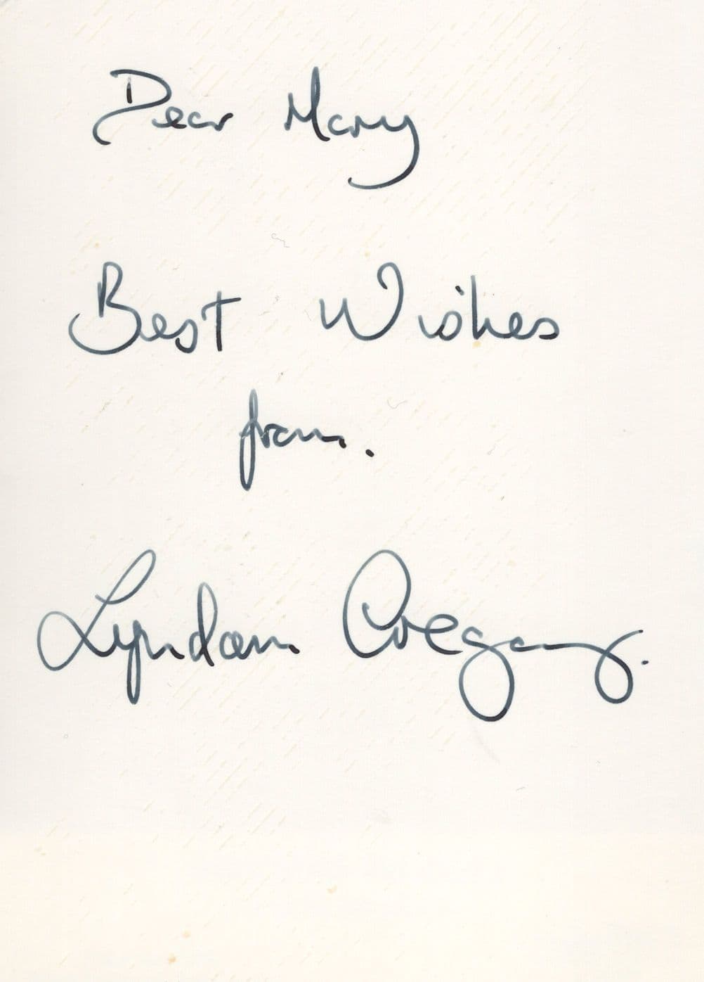 Lyndham Gregory as Guppy Sharma Hand Signed Eastenders Cast Card