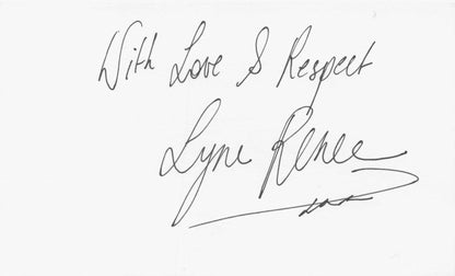 Lyne Renee of Motherland I Like Making Soup Hand Signed Card