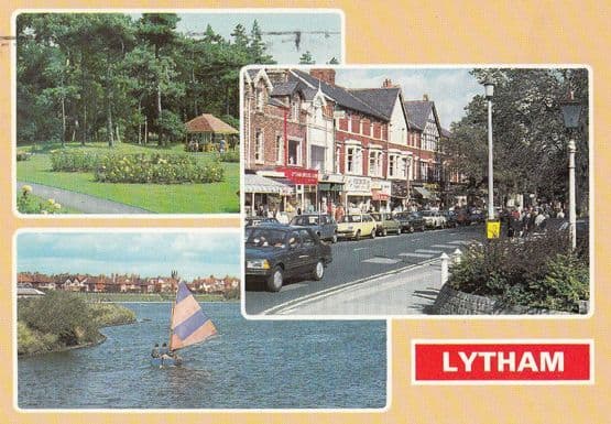Lytham St Annes Leicester NALGO Convalescent Home 1980s Shops 2x Postcard s