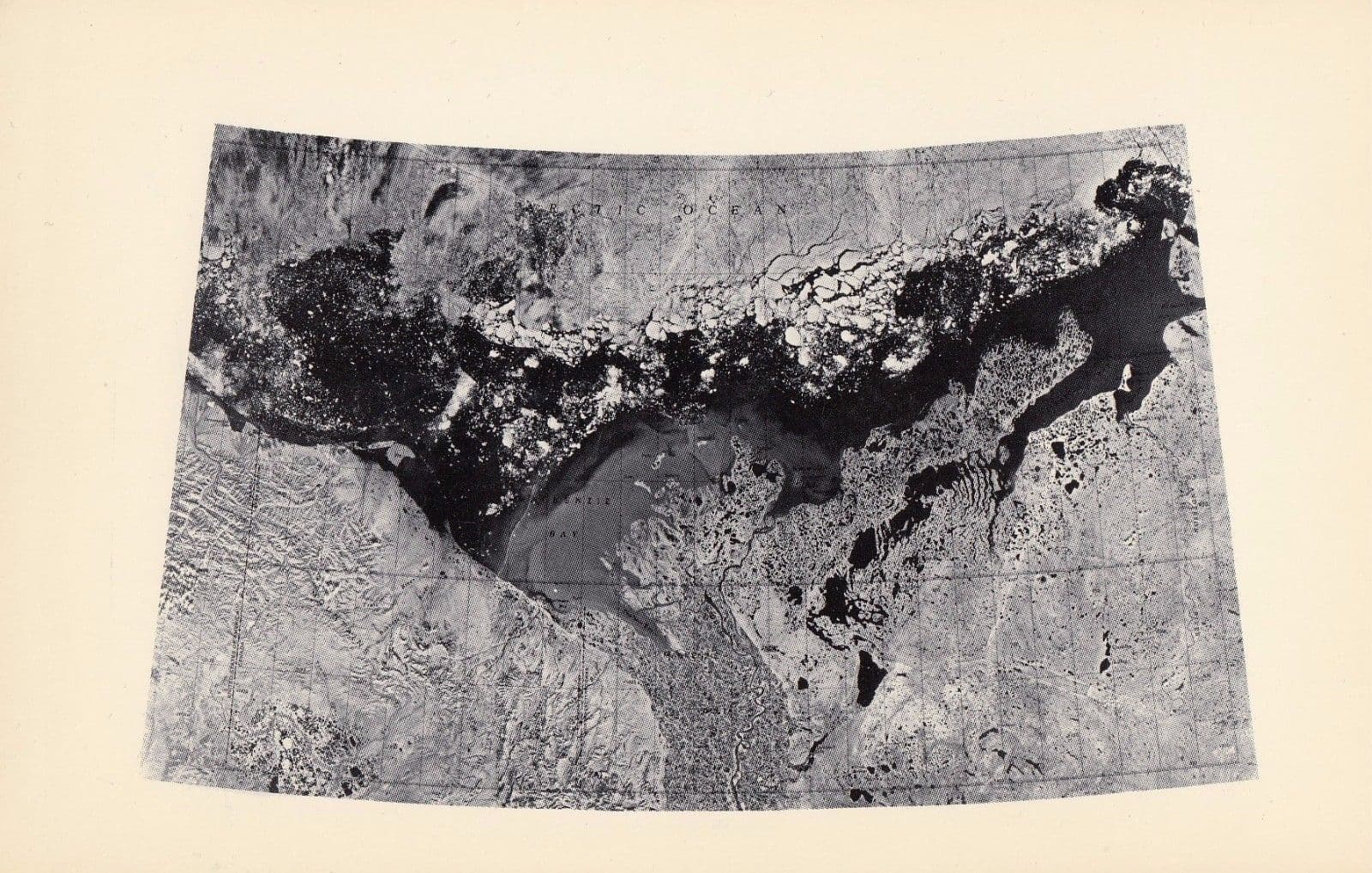 Mackenzie Delta Kendall Island Mining Mines Energy Map Canada Postcard