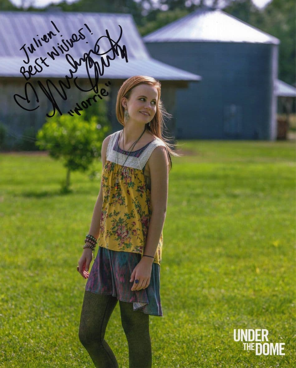 Mackenzie Lintz Norrie in Under The Dome Large Hand Signed Photo
