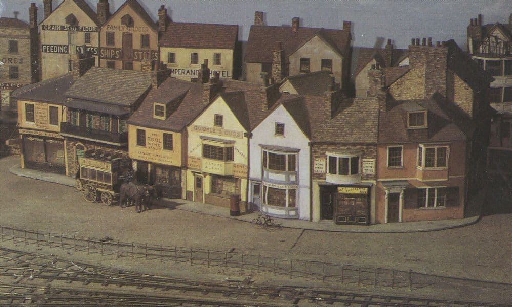 Madder Valley John Ahearn Model Railway Postcard