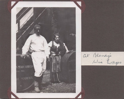 Madeira Named Wine Lodge & Transport Portugal 2x Old Photo s