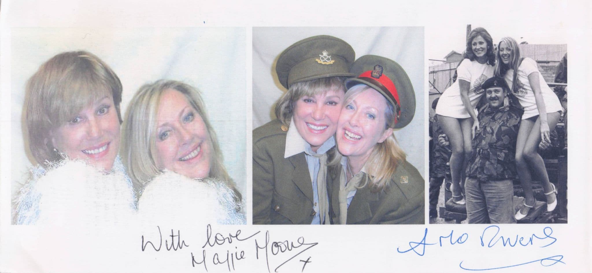 Maggie Moone Pop Singer Name That Tune MULTI Hand Signed Photo