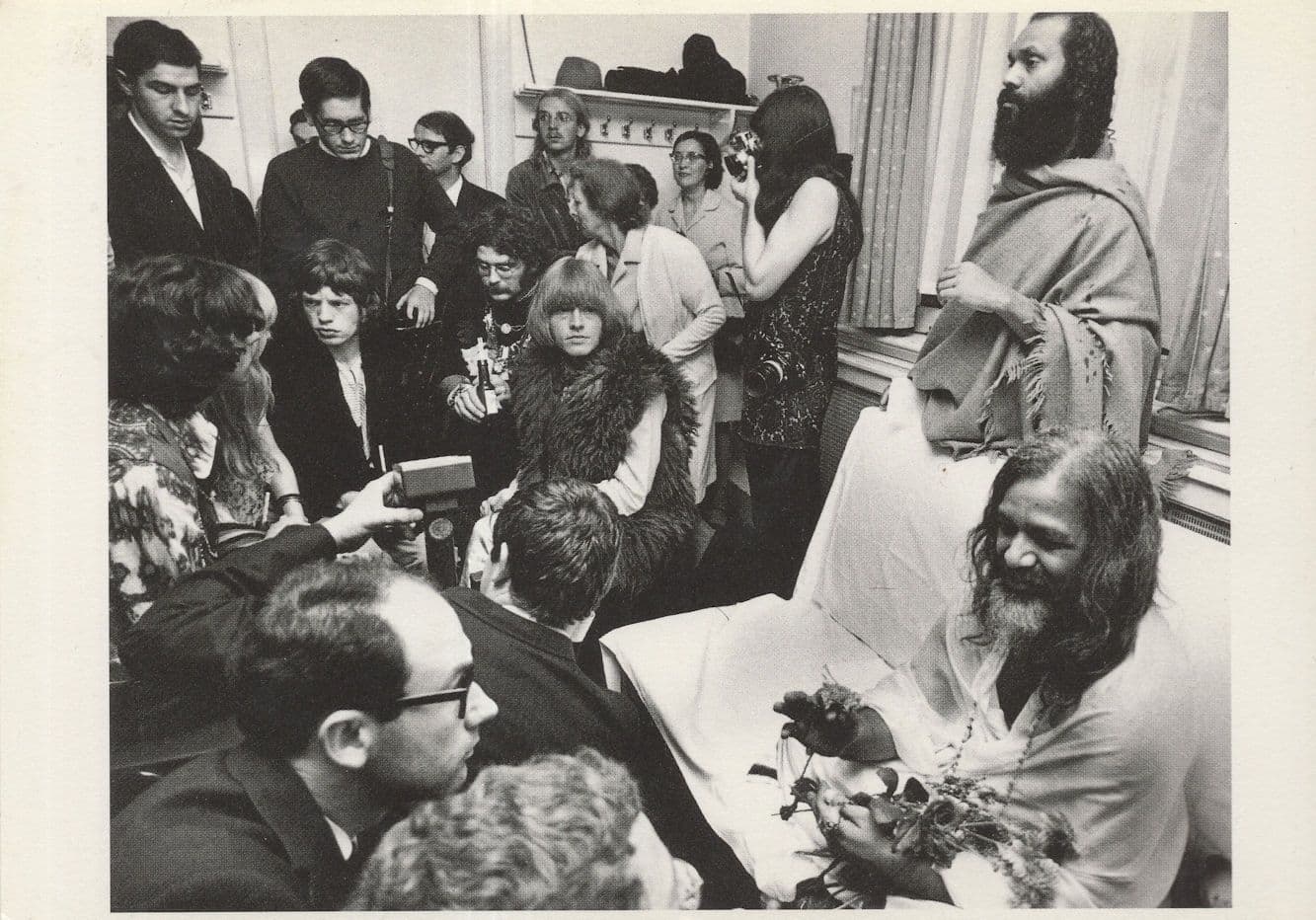 Maharishi Mahesh Yogi Transcendental Meditation Rare Postcard