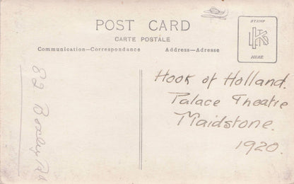 Maidstone Hook Of Holland Theatre Play 2x Antique Hand Signed Photo