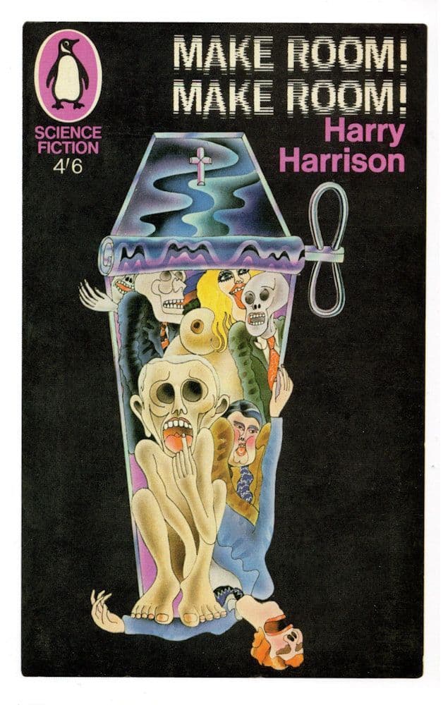 Make Room Make Room Harry Harrison 1967 Book Postcard