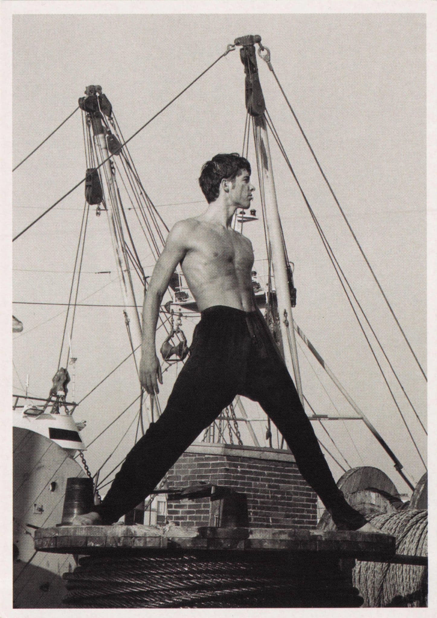 Male Sex Model Gay Interest LGBT Ship Muscleman Photo Postcard