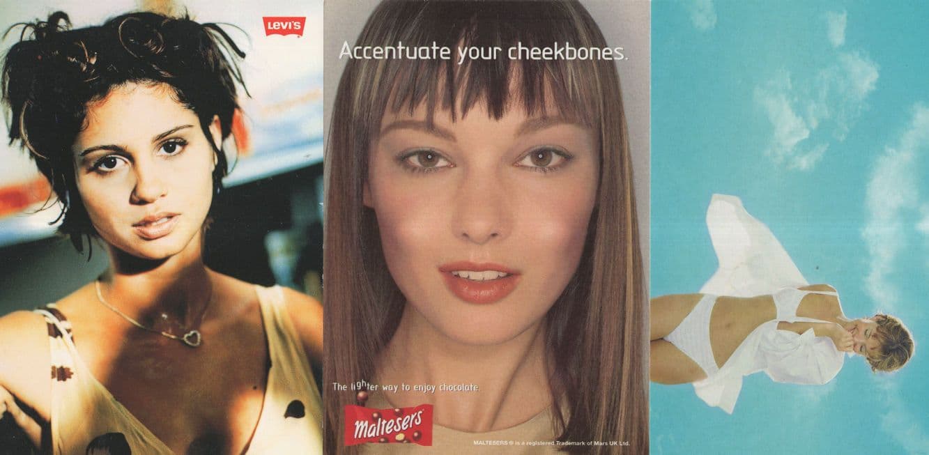 Maltesers Levi Jeans Persil 2x Sexy Glamour Advertising Postcard s