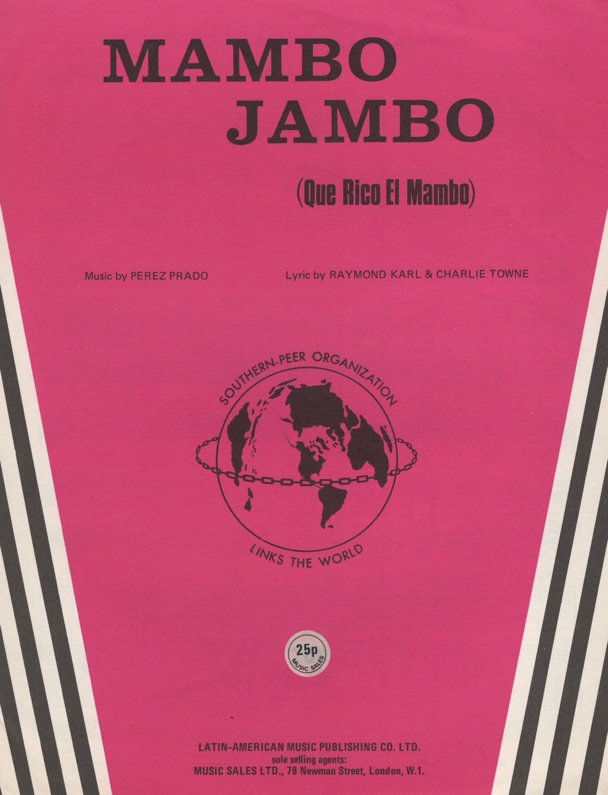 Mambo Jambo Perez Padro Latin American Sheet Music