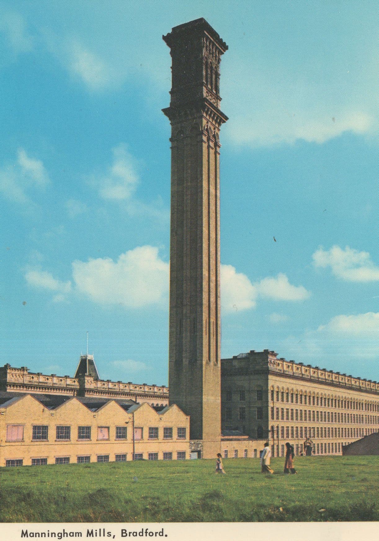 Manningham Silk Mills Bradford Yorkshire Postcard