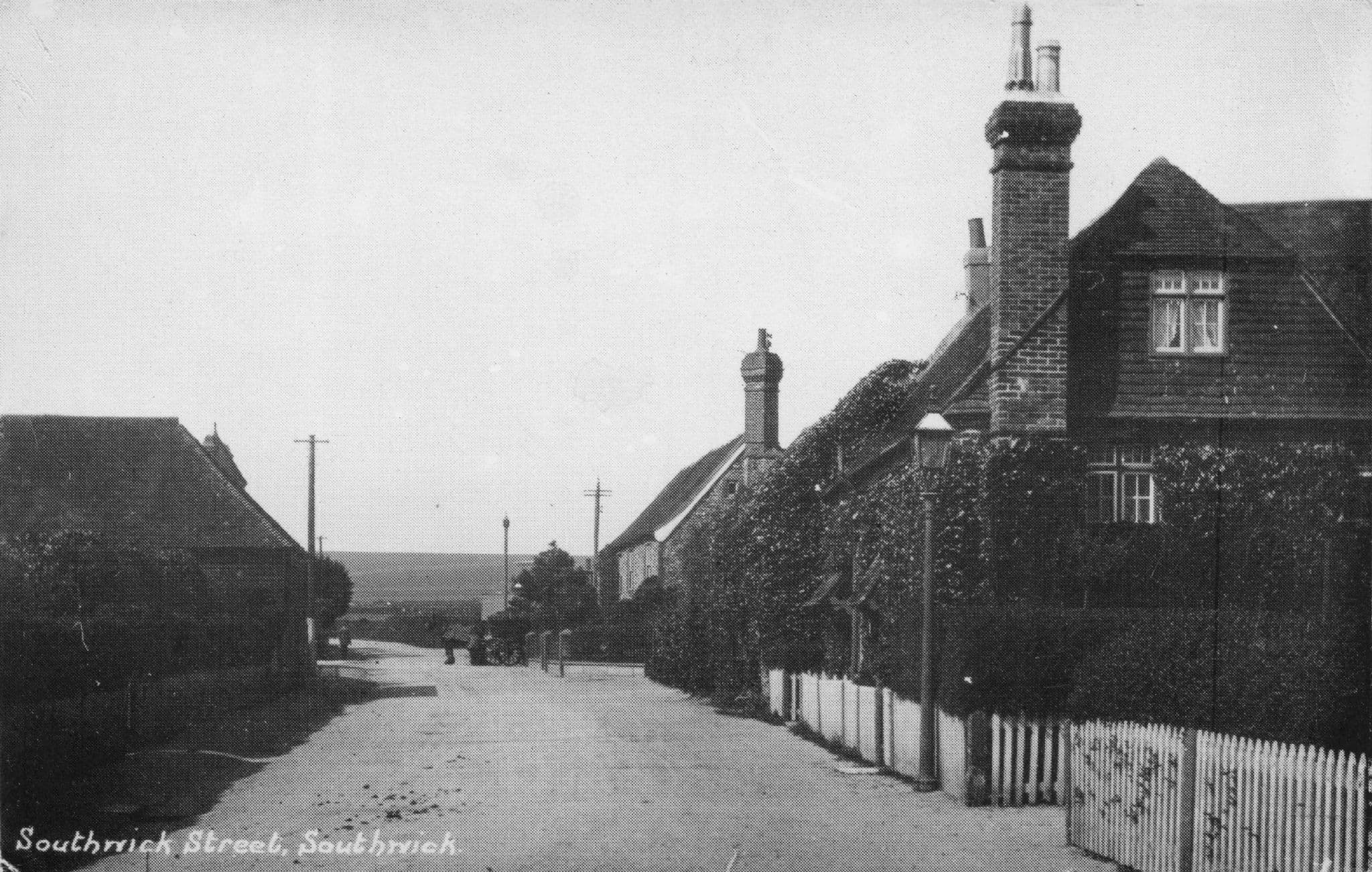 Manor House Farm Southwick Street Sussex Postcard