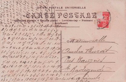 Mans Wandering Eyes Lovers Secret Spy Code Glamour Old Romantic Postcard