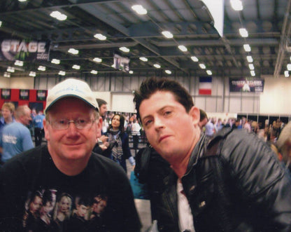 Manu Intiraymi Icheb Star Trek 10x8 Hand Signed & COA 2x Photo s