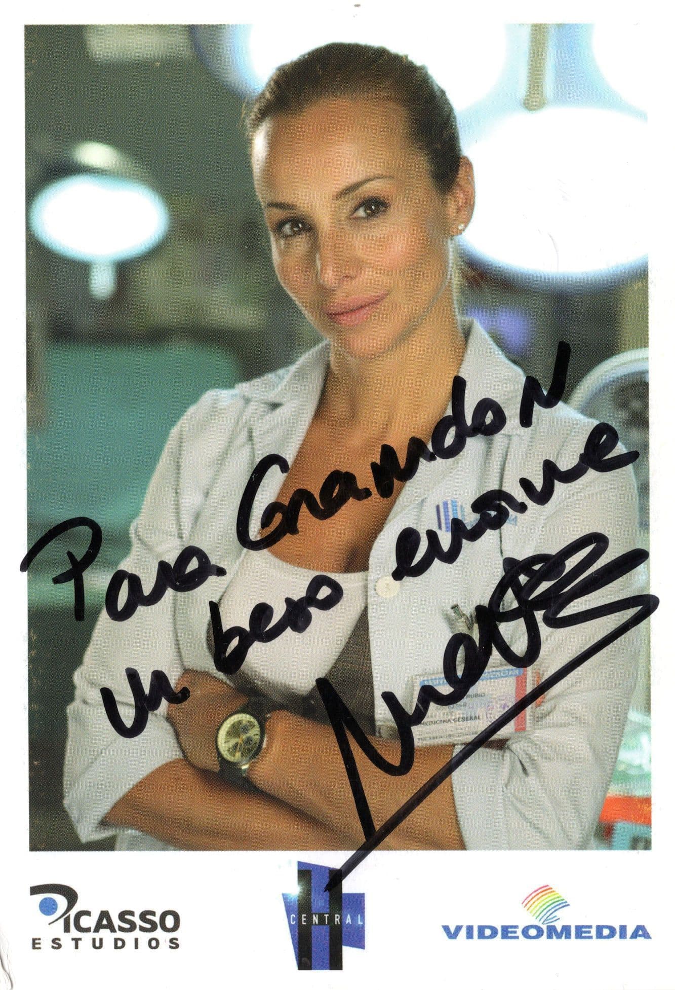 Mar Regueras Spanish Award Actress Rencor Hand Signed Photo