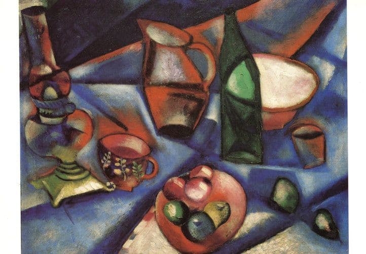 Marc Chagnall Still Life Painting Postcard