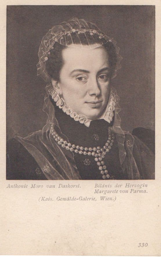 Margarete Von Parma Anthonie Moro Van Dashorst French Old Postcard