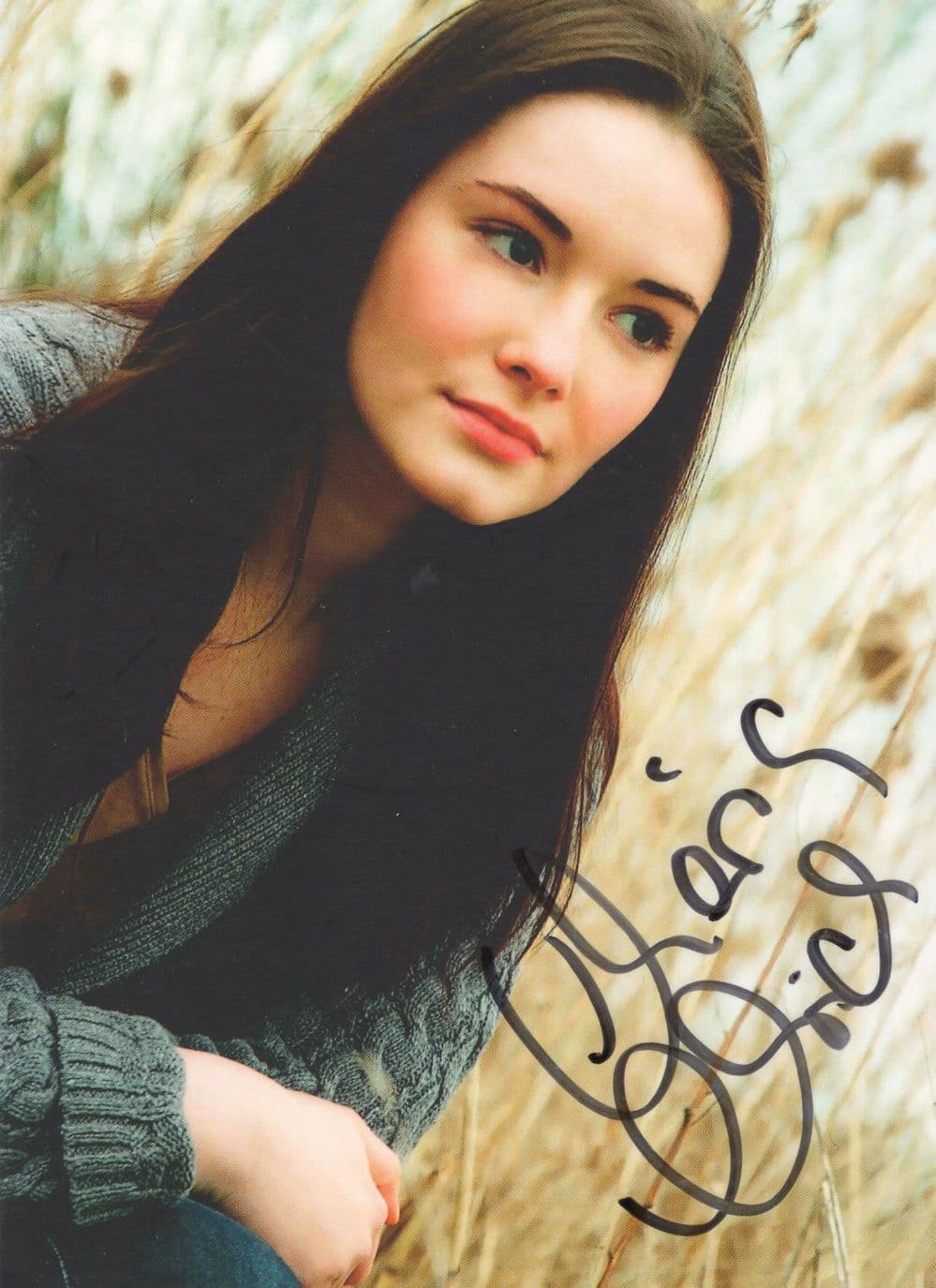 Maria Ehrich German Film Actress Hand Signed Photo