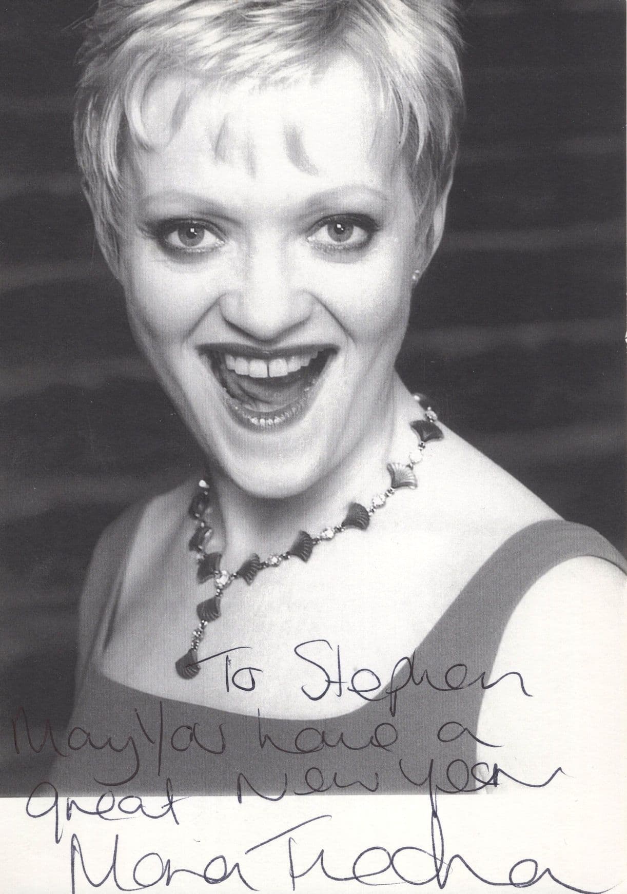 Maria Friedman Eastenders Vintage Publicity Hand Signed Photo