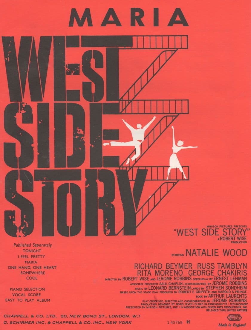 Maria West Side Story Sheet Music